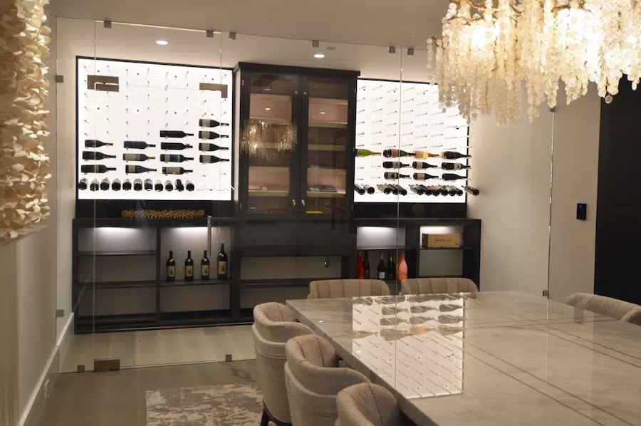 Innovative Custom Wine Room Lighting in LED