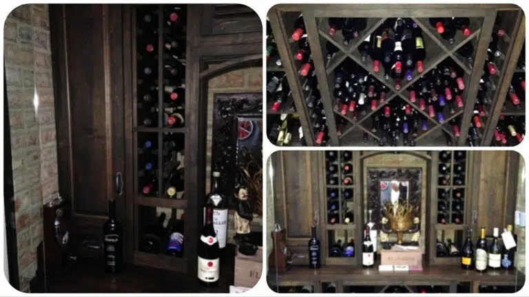 32 - CUSTOM WINE CELLAR DESIGN – EXQUISITE CUSTOM WINE RACKS YORBA LINDA, CALIFORNIA