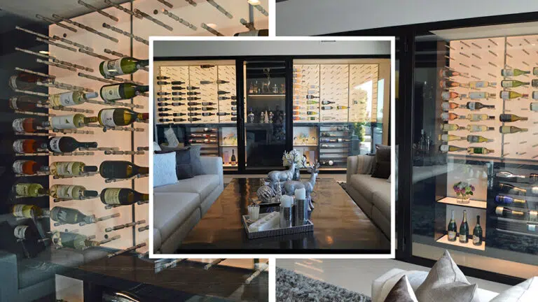 49 - BEAUTIFUL MODERN WINE ROOMS WITH INNOVATIVE LED LIGHT PANELS