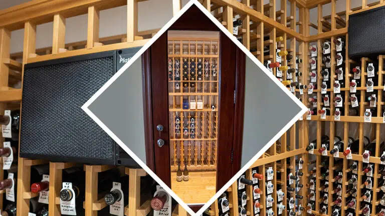 51 - RESIDENTIAL WOODEN WINE RACKS FOR MODEST WINE CELLAR