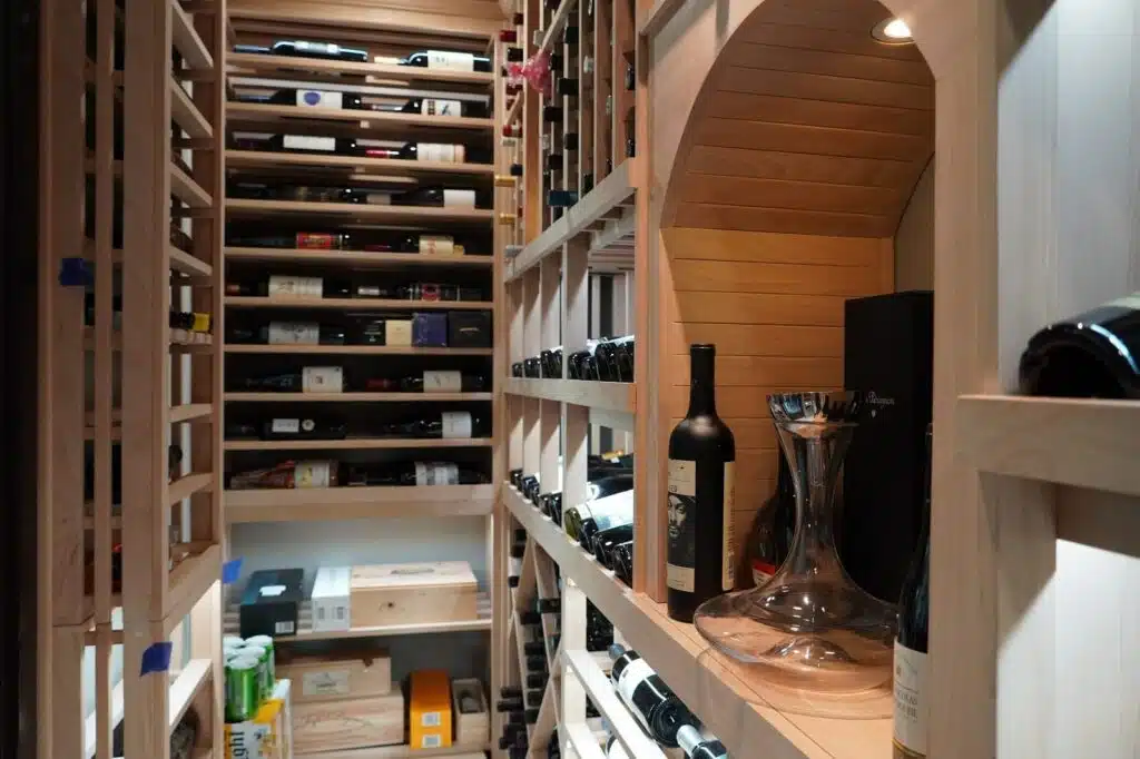 Home Wine Room Wooden Racks