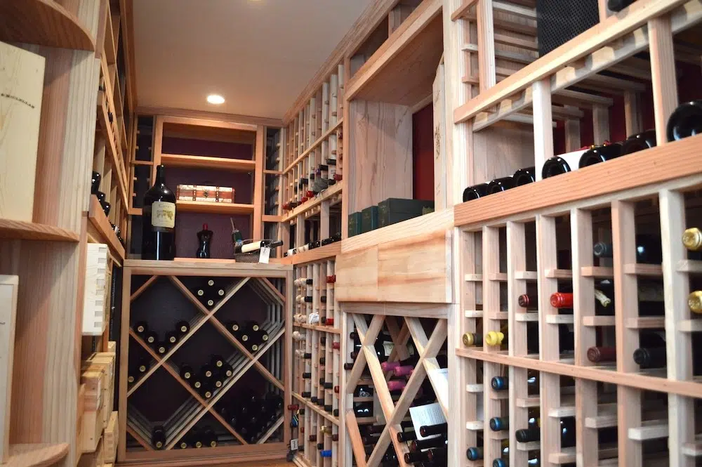 Residential Wine Cellar Garage Conversion
