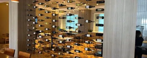 Hyatt Regency Hotel's Modern Commercial Wine Cellars