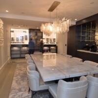 Our client has impeccable taste, and they wanted us to create a custom wine cellar to reflect that.