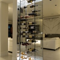 Our designers will take your own personal style into account when we design your glass wine storage.
