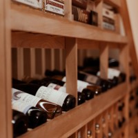 A display row is the perfect way to display some of the prized bottles in your collection.
