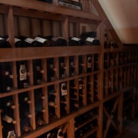 What treasures would you store inside your traditional home wine cellar?
