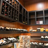 Custom wooden racking can be configured any way you like, to allow for maximum storage options.