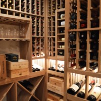 By customizing wooden wine racks, we're able to suit any design into any room shape.