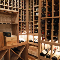 By customizing wooden wine racks, we're able to suit any design into any room shape.