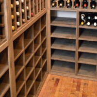 Custom Wine Racks Crate Storage Area