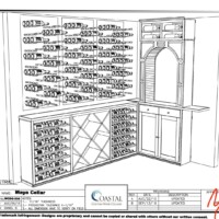 This is one of the perspectives our designers made for the new home wine cellar design. 3D Home Wine Cellar Design Actual