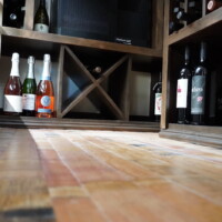 The WhisperKOOL Platinum Split System sits quietly in the lower corner of this refrigerated wine cellar. Platinum Split System Cooling for Refrigerated Wine Cellars